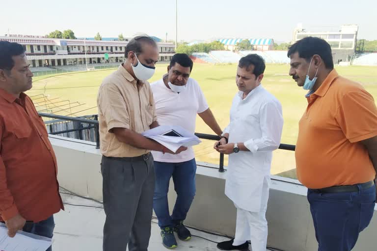 RCA President Vaibhav Gehlot, SMS Stadium Jaipur, jaipur news, Rajasthan News