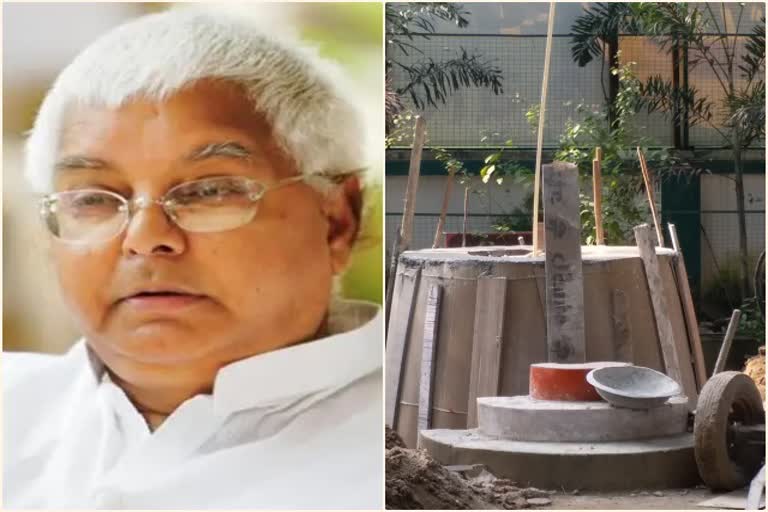 Lalu will light a six-ton lantern