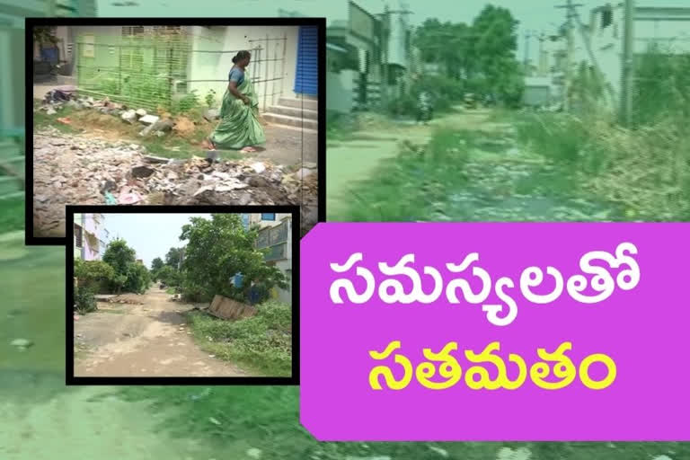 అభివృద్ధికి నోచుకోని శివారు కాలనీలు