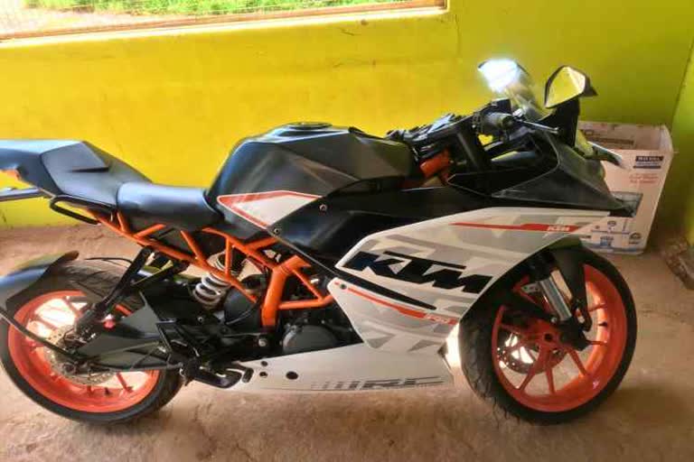 ktm 390 bike theft in bengaluru