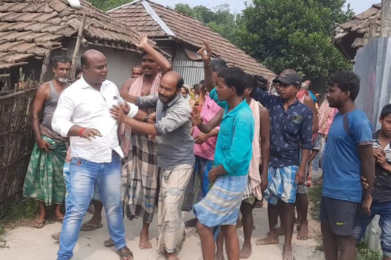 TMC leaders in Malda faced flak of villagers for not providing roof over head