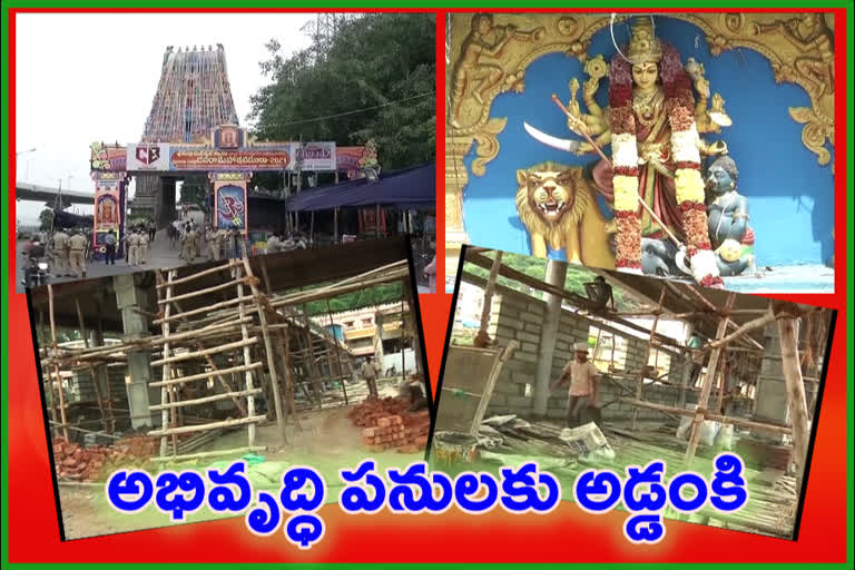 Durga temple development projects