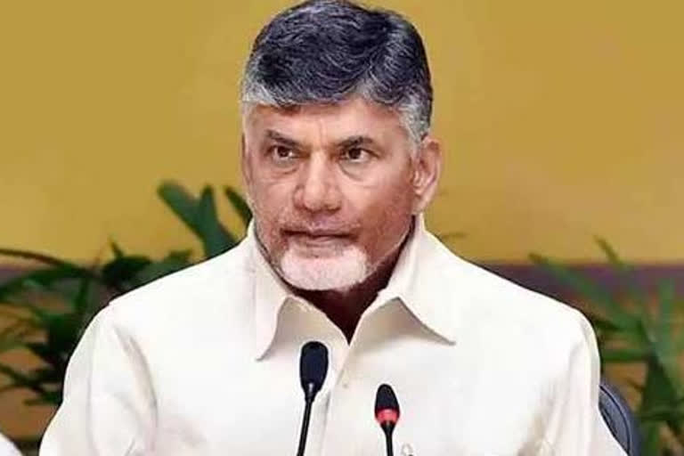 TDP chief Chandrababu Naidu arrived in Delhi with 18 members