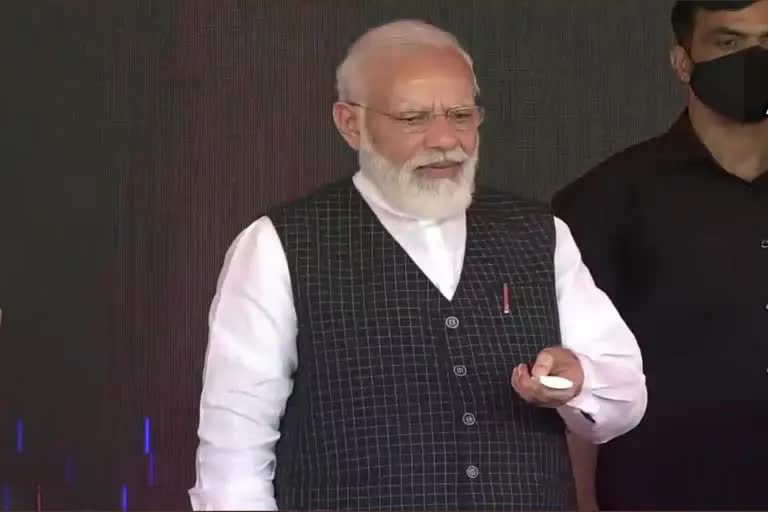 PM MODI LAUNCHES PM AYUSHMAN BHARAT HEALTH INFRASTRUCTURE MISSION IN VARANASI UP