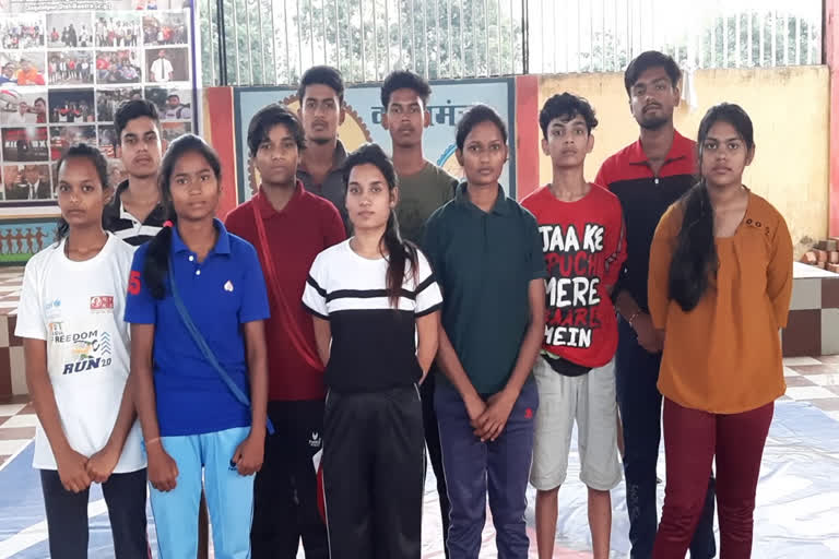 Children selected for national wrestling competition