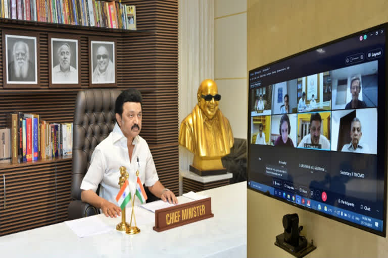 economic council second meet  economic council  economic council meet  chennai news  chennai latest news  stalin  cm stalin  stalin video conference  பொருளாதார ஆலோசனைக் குழுவின் இரண்டாவது கூட்டம்  பொருளாதார ஆலோசனைக் குழு  பொருளாதார ஆலோசனைக் கூட்டம்  முதலமைச்சருக்கான பொருளாதார ஆலோசனைக் கூட்டம்  ஸ்டாலின்  ஆலோசனை கூட்டம்  சென்னை செய்திகள்