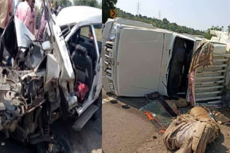 Bizarre accident in buldana; 4 killed, 5 injured