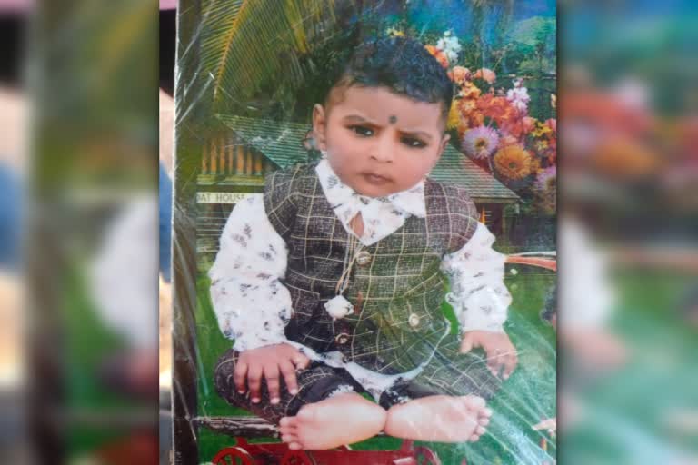 Child died after drowned in water filled bucket at Athani