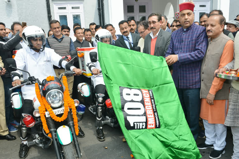 68-percent-patients-benefited-from-bike-ambulance-in-himachal-pradesh