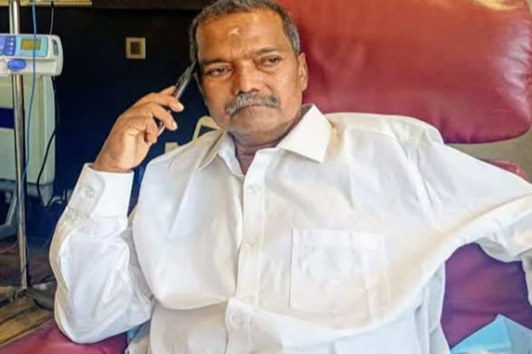 Jharkhand education minister Jagarnath Mahato went to Chennai for regular health check-up