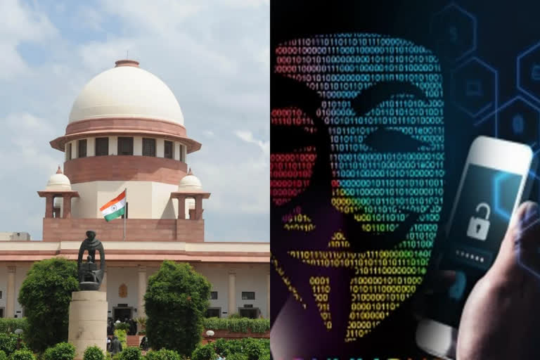 Pegasus  Pegasus spyware case  SC to pronounce order judgment today  പെഗാസസ്  സുപ്രീം കോടതി  ചീഫ് ജസ്റ്റിസ് എൻ.വി. രമണ  എൻ.വി. രമണ