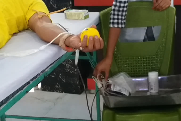 decrease number of blood donors in gaya