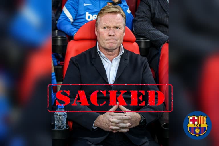 Ronald Koeman sacked