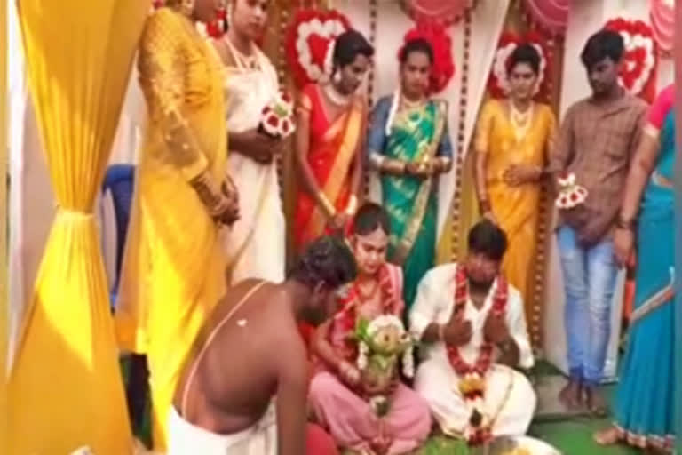 Symbol of Love: Transwomen gets married to youth in Kallakurichi
