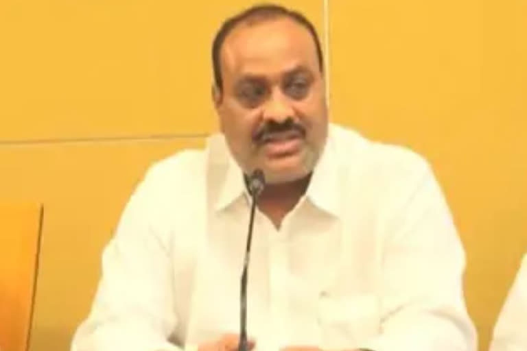 TDP STATE PRESIDENT ACHENNAIDU FIRE ON CM JAGAN ABOUT ATTACK ON SC S