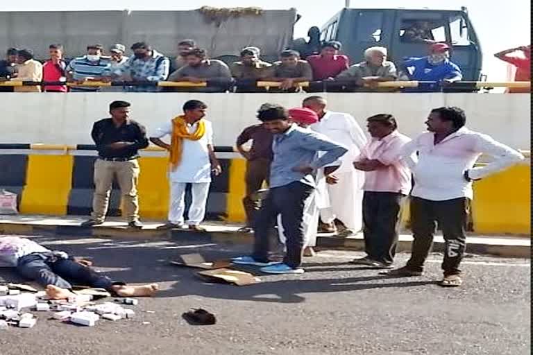 road accident, accident in barmer