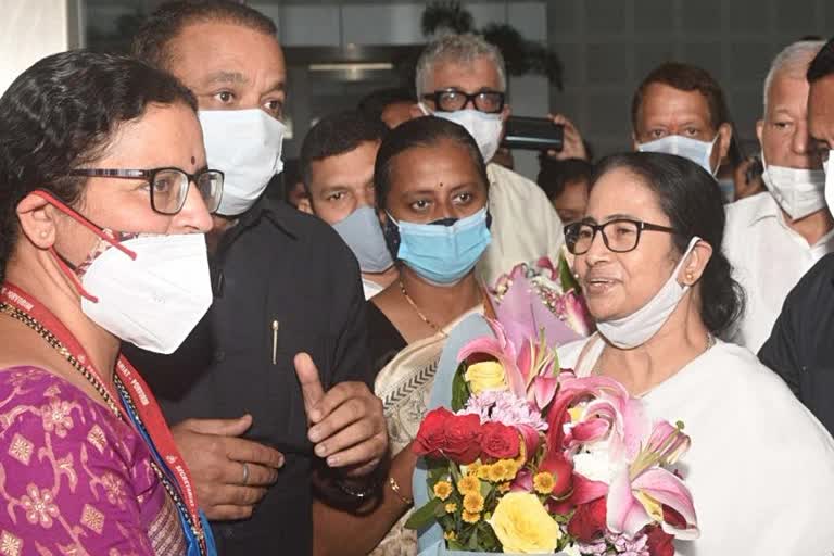 Mamata Banerjee in Goa