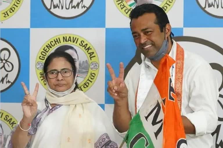 Leander Paes joins Trinamool in Mamata's presence in poll-bound Goa