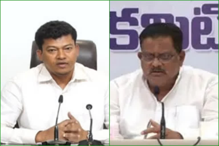 ycp ministers comments on chandrababu