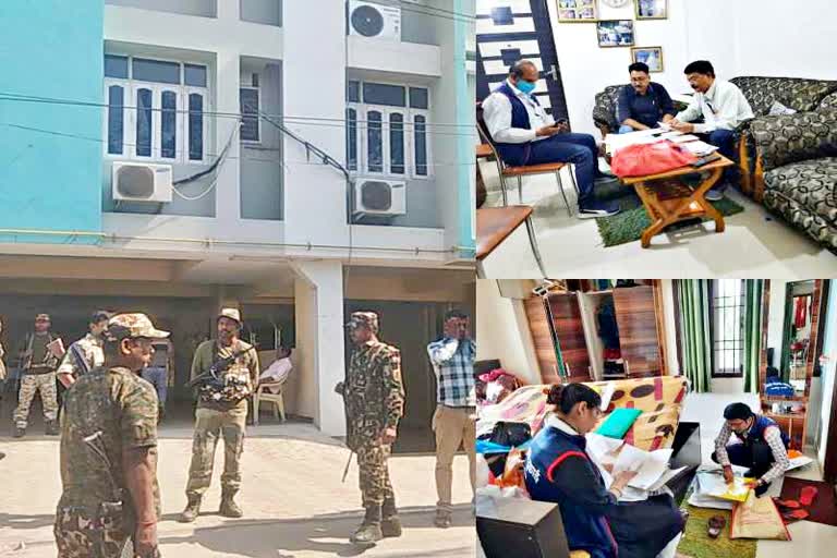 EOU raids on house of Jakkanpur SHO in Patna