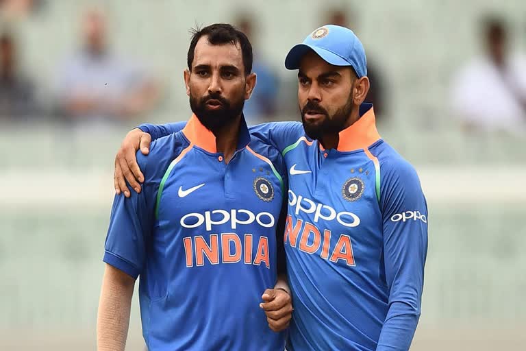 വിരാട് കോലി  മുഹമ്മദ് ഷമി  വിരാട് കോലി  Kohli slams spineless people for abusing Shami  Kohli support Shami  വംശീയ അധിക്ഷേപം  രാജ്യദ്രോഹി