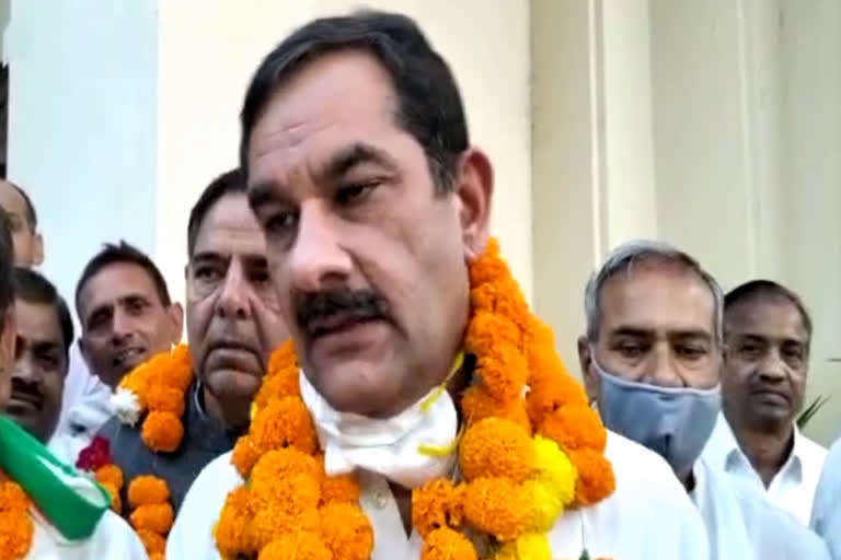 पूर्व केंद्रीय मंत्री जितेंद्र सिंह समाचार ,, Jitendra Singh commented on BJP, Congress Zila pramukh in Alwar