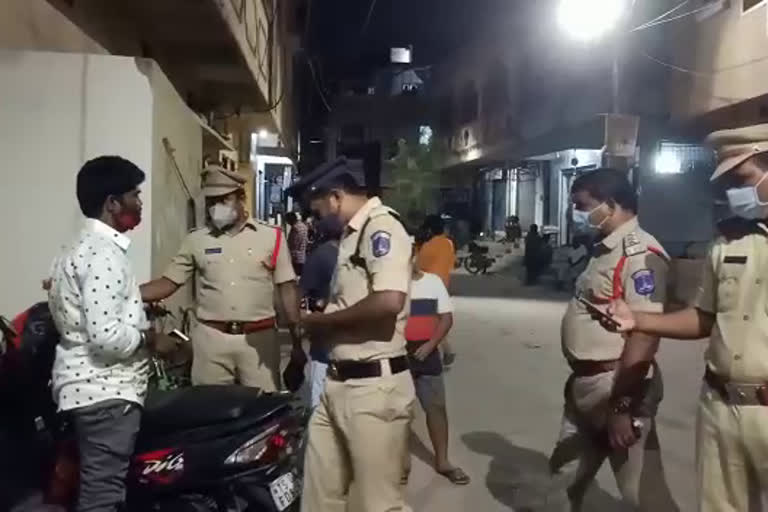 Cordon search in Kukatpally