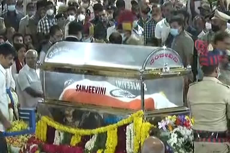 Puneet Rajkumar Funeral