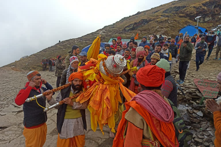 baba Tungnath Doli reached Bhankund