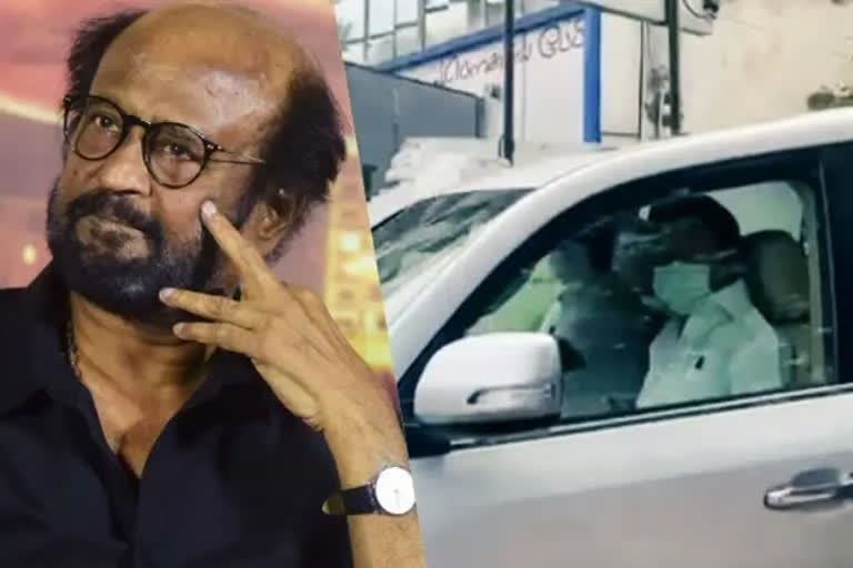 Cm Stalin visits kaveri hospital and enquired about Rajini's healh  cm stalin visits kaveri hospital and enquired about rajinikanths healh  രജിനീകാന്തിനെ കാണാൻ മുഖ്യമന്ത്രി സ്റ്റാലിൻ ആശുപത്രിയിലെത്തി  നടൻ രജിനീകാന്തിനെ തമിഴ്‌നാട് മുഖ്യമന്ത്രി എംകെ സ്റ്റാലിൻ സന്ദർശിച്ചു  എംകെ സ്റ്റാലിൻ  cm stalin  mk stalin  stalin  stalin visits rajinikanth  രജിനീകാന്ത്  രജിനികാന്ത്  rajini  രജിനി  അണ്ണാത്തെ