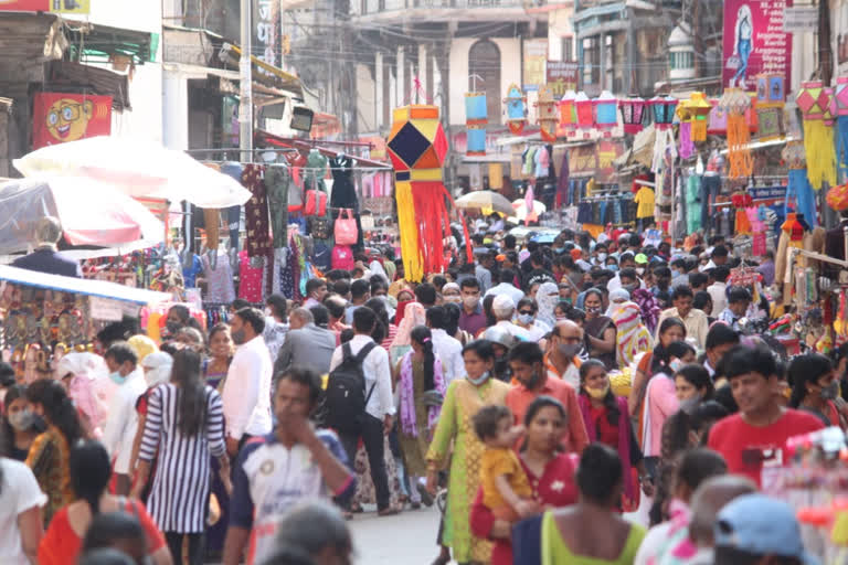 Diwali festival shopping