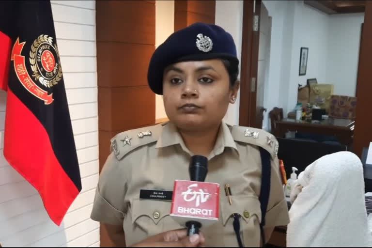 डीसीपी साउथ ईस्ट ईशा पांडे ने दिल्ली पुलिस के सुरक्षा इंतजाम का ब्योरा दिया