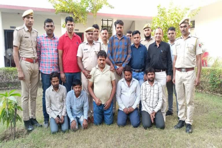 Kota police caught theft gang