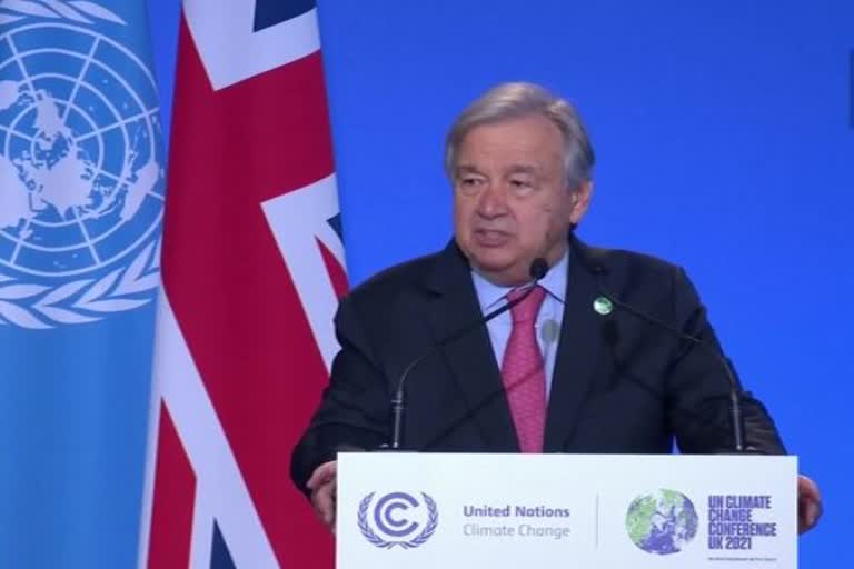 UN Chief Guterres at COP26