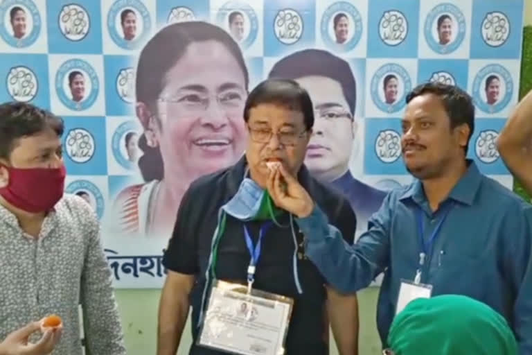 tmc candidate udayan guha wins dinhata by poll