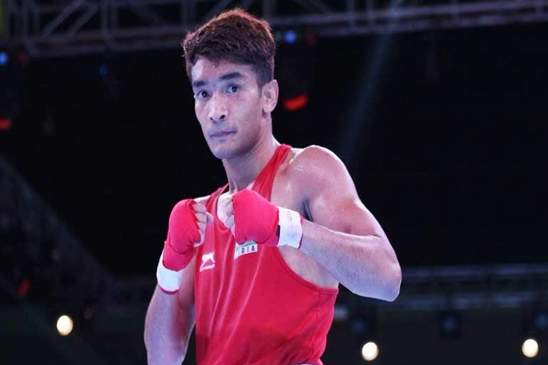 Shiva Thapa  Boxing World Championship  ശിവ ഥാപ്പ  ലോക ബോക്‌സിങ് ചാമ്പ്യൻഷിപ്പ്  ബോക്‌സിങ്  ശിവ ഥാപ്പ ക്വാർട്ടറിൽ  ആകാശ് കുമാർ  നരേന്ദര്‍ ബെണ്‍വാൾ