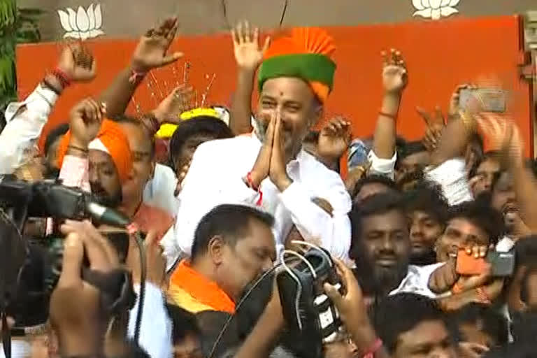 BJP Celebrations at party office in hyderabad