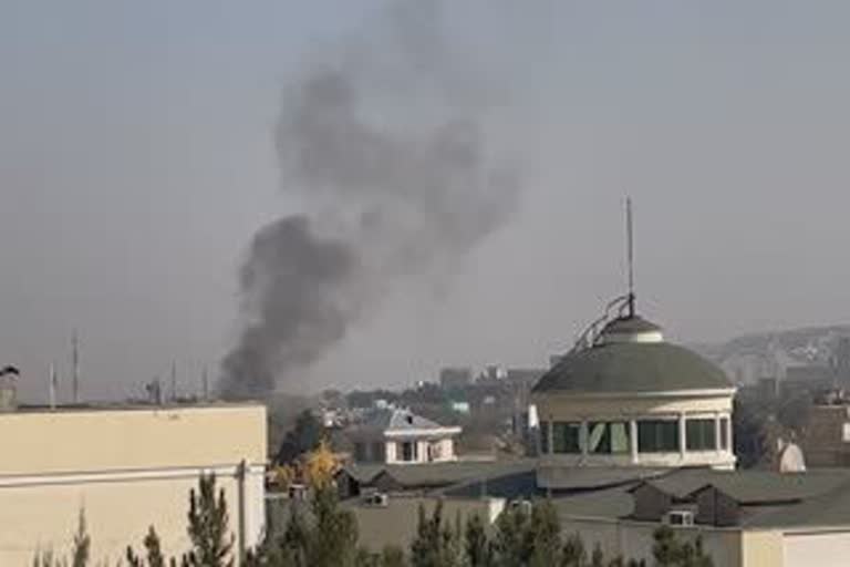 Explosion and gunfire heard near military hospital in Kabul