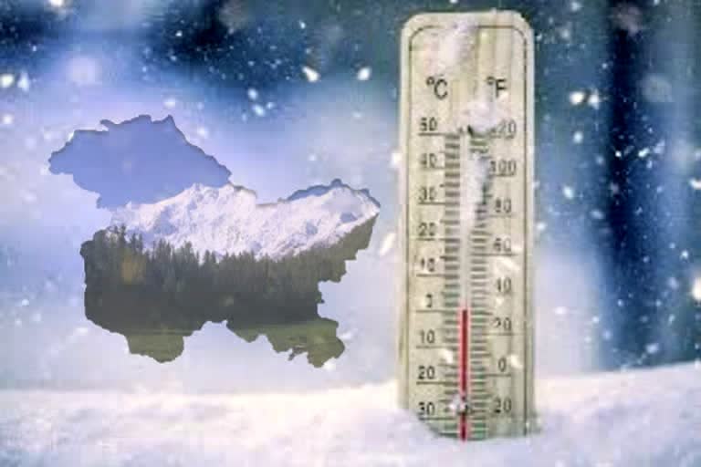 کشمیر: شبانہ درجہ حرارت میں مزید کمی، پارہ نقطہ انجماد سے نیچے درج