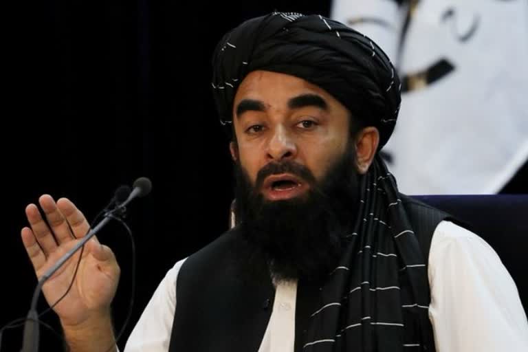 Taliban spokesman Zabihullah Mujahid