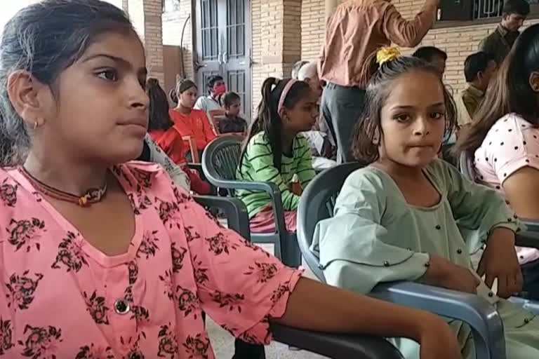 Girls adopted by NGo