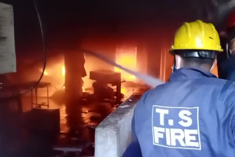 fire accident in chappal manufacturing company