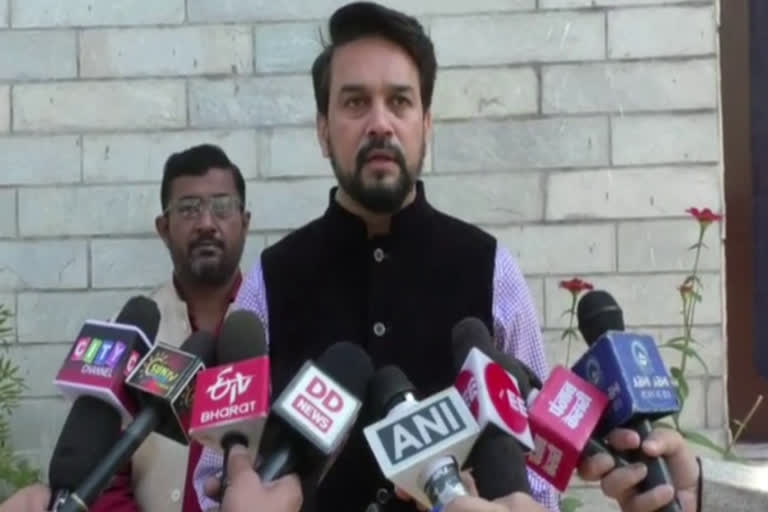 Union Minister Anurag Thakur