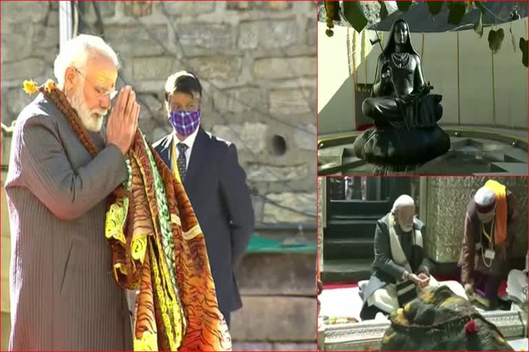 PM Modi worshiped