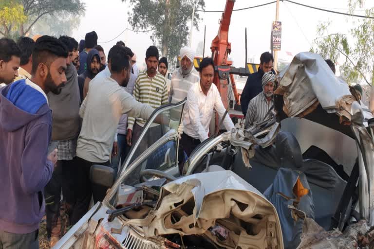 road accident in kurukshetra