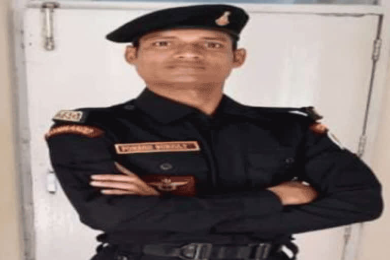 nsg commando died due to road accident in chaibasa