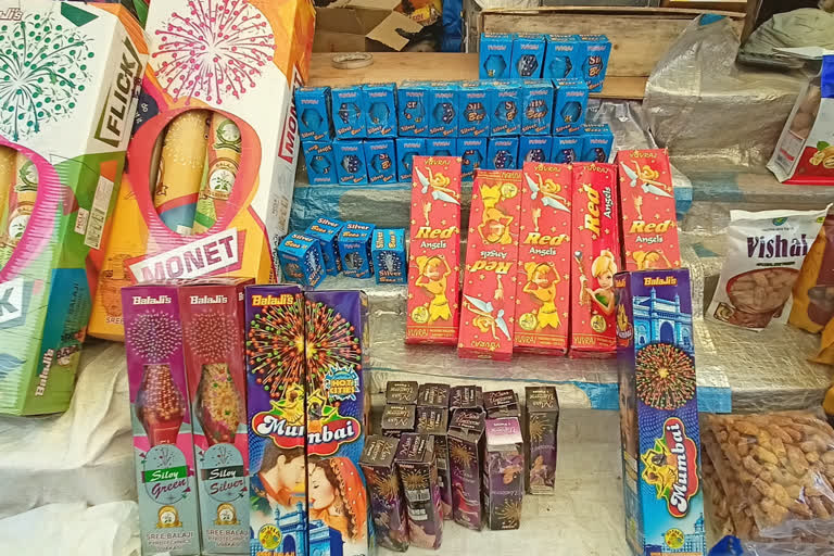 no green fire cracker in the markets of guwahati