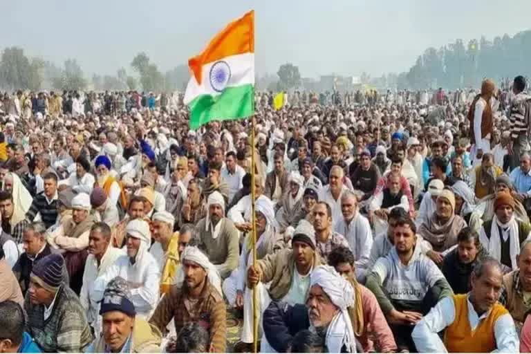 Farmers protest