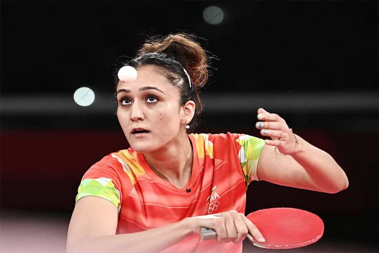 WTT CONTENDER LASKO  MANIKA BATRA  മണിക ബത്ര വനിത സിംഗിൾസ് ക്വാർട്ടറിൽ  ഡബ്യൂടിടി കണ്ടൻഡർ ലാസ്കോ  ജി സത്യൻ  G SATHYAN  അർച്ചന ഗിരീഷ് കാമത്ത്