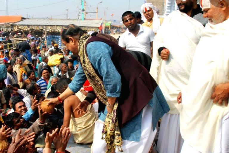 Subrata Mukherjee's contribution on Gangasagar fair